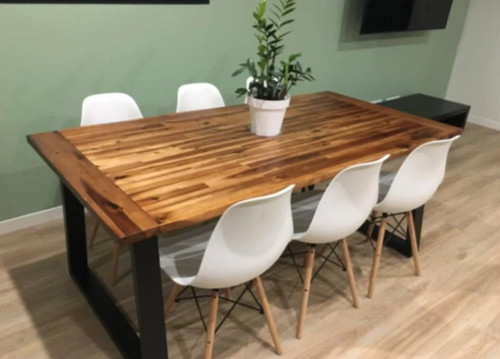 Industrial dining table - dining,