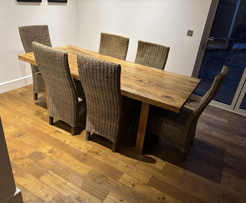 Solid rustic mango - , wood