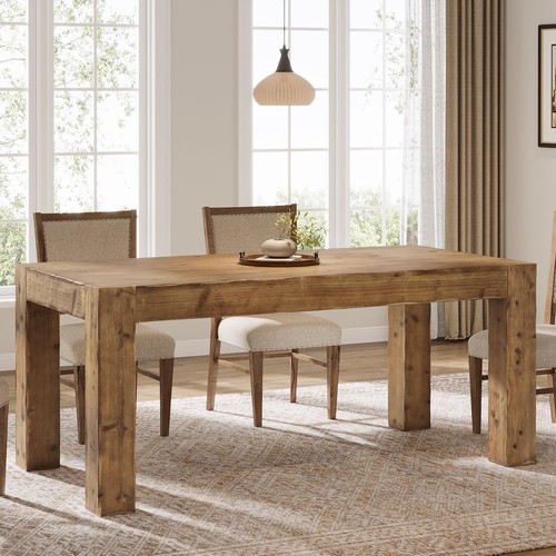 Solid wood dining table - solid,