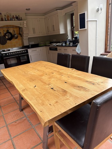 Live edge rustic dining - live,