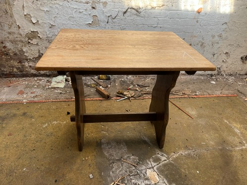 Antique solid oak rectangular - antique,