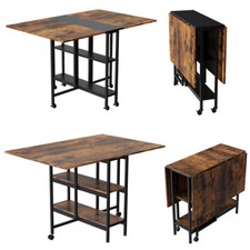 Rustic Drop Leaf Dining Table